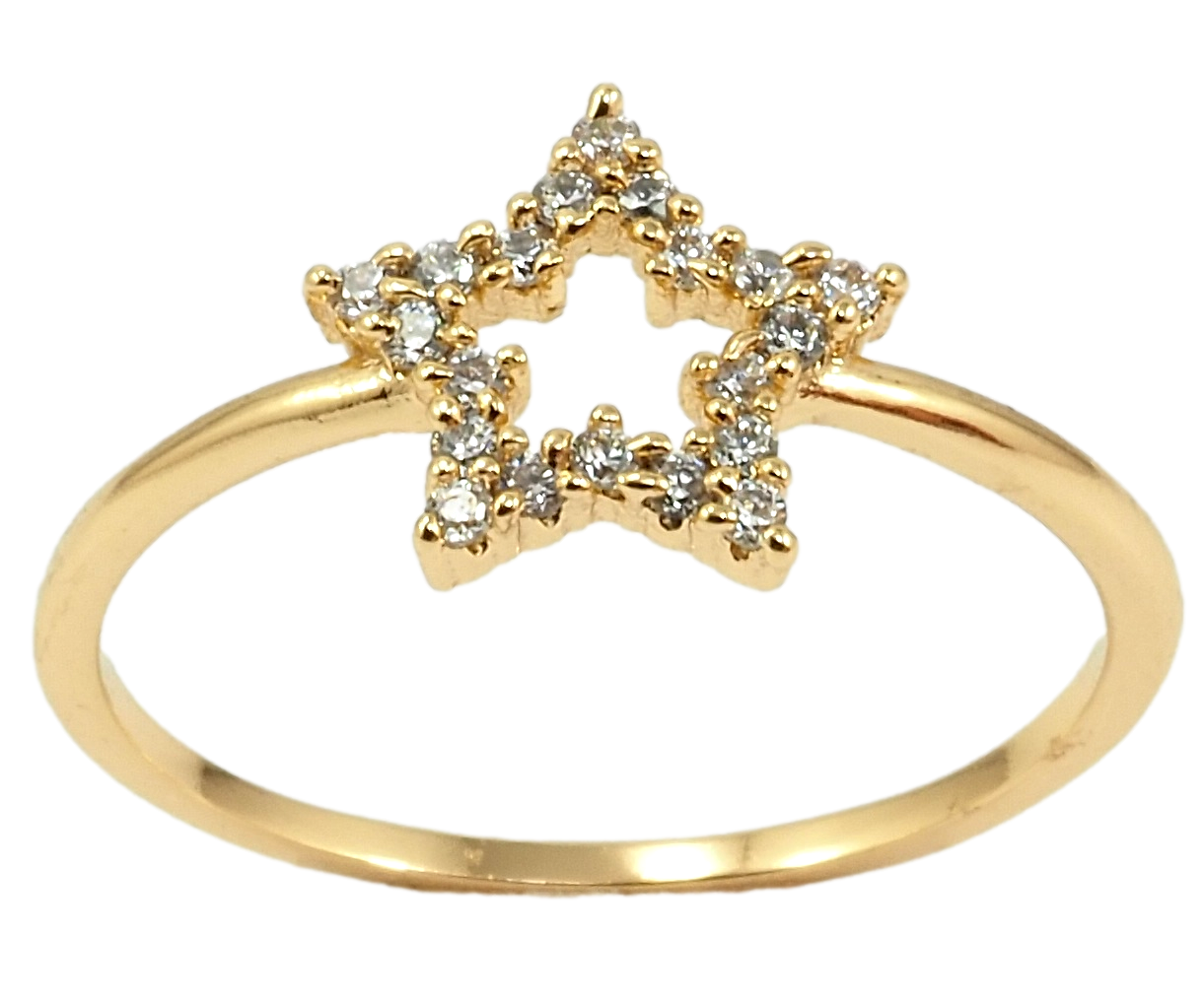 

Кольцо Xuping Позолота 18K "Звезда" р.17,17.5,18,19.5