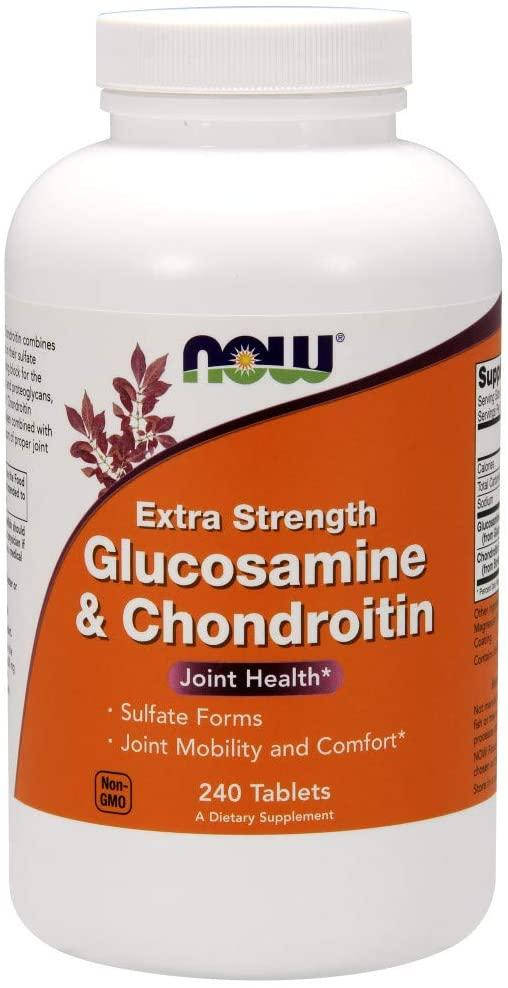 

Now Foods Extra Strength Glucosamine Chondroitin 240 таблеток