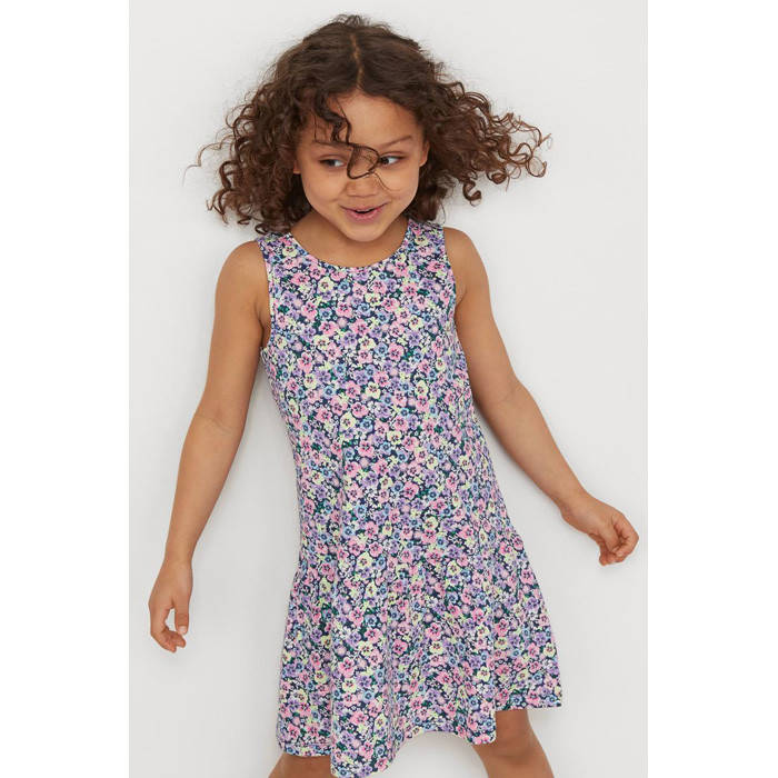 

Платье сарафан Цветы H&M на девочку 4-6 лет – р.110/116 /87053/, Фиолетовый
