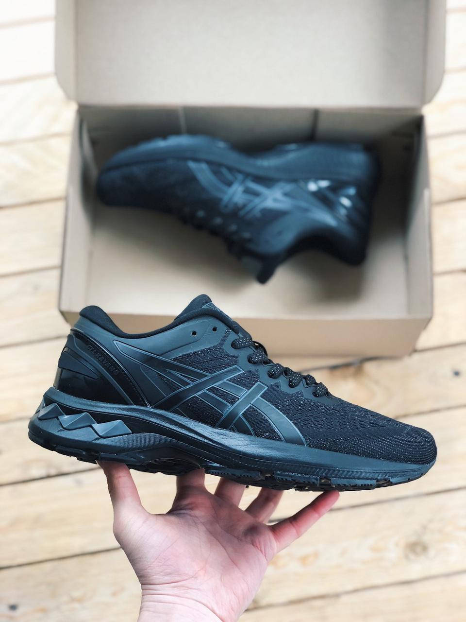 

Мужские кроссовки Asics Gel-Kayano черные, облегченные, Черный