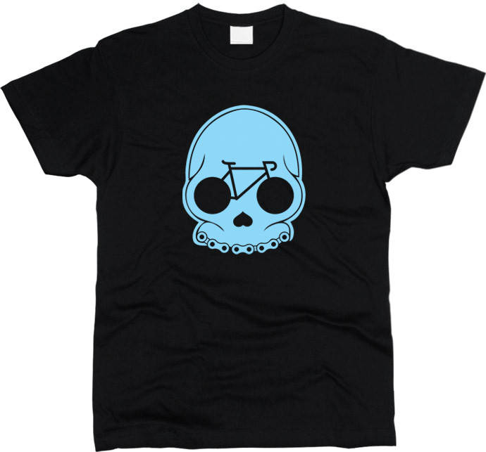 

Bike Skull 01 Футболка мужская Черный, L