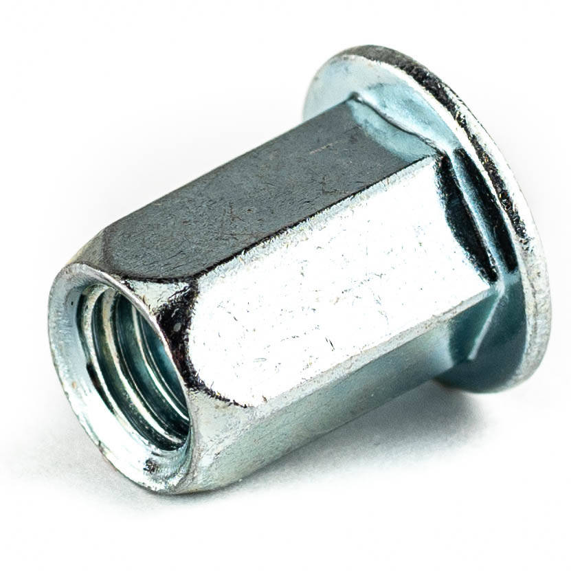 

Гайка клепальная шестигранная М6 0.5-3.0 с увеличенной головкой Rivettop