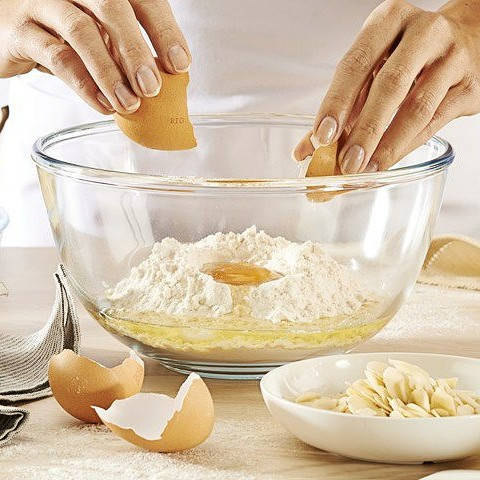 

Стеклянная миска из жаропрочного стекла 3 л Pyrex, посуда для духовки, Прозрачный