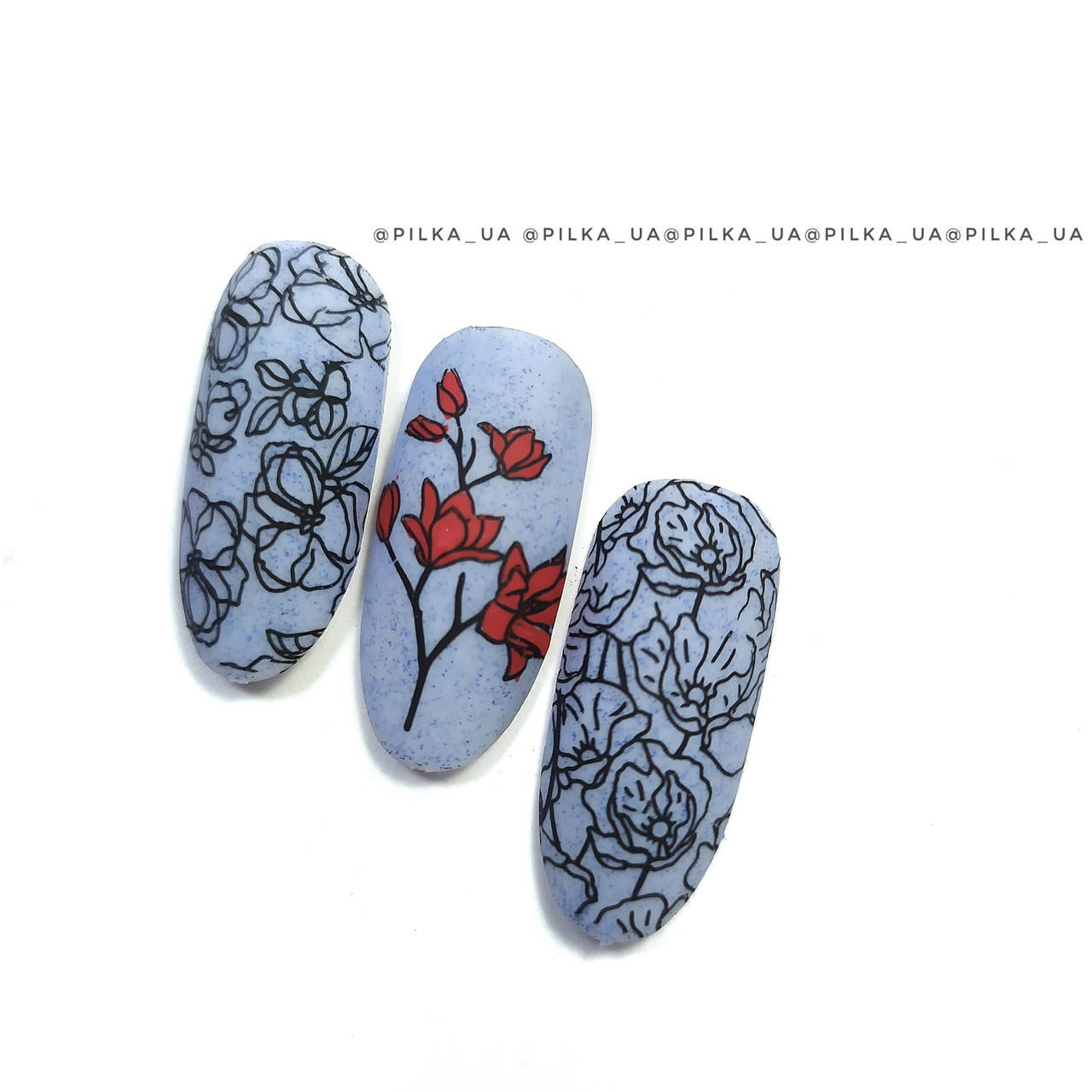 

Пластина для стемпинга Born pretty Spring Garden L006