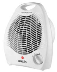 

Тепловентилятор спиральный OASIS SD-20RC