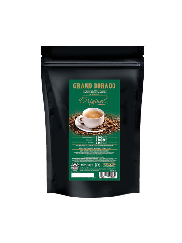 

Кава в зернах Grano Dorado Original 500 г
