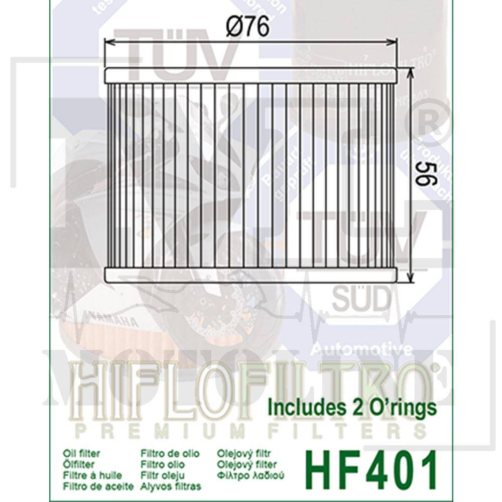

Масляный фильтр HIFLO HF401