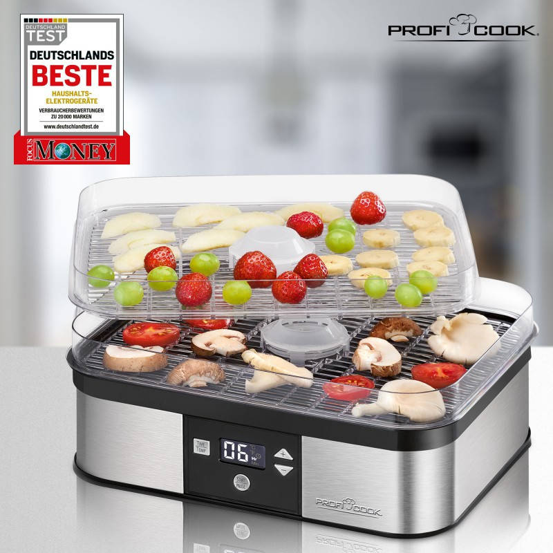 

СУШКА ДЛЯ ОВОЧІВ ТА ФРУКТІВ PROFI COOK PC-DR 1116