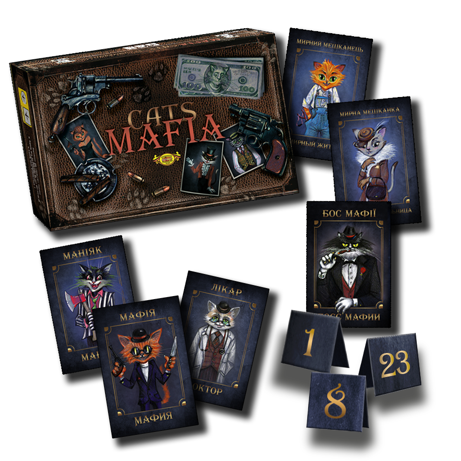 

Игра Мастер «MAFIA. Cats (Мафия)» (МКЕ0511)