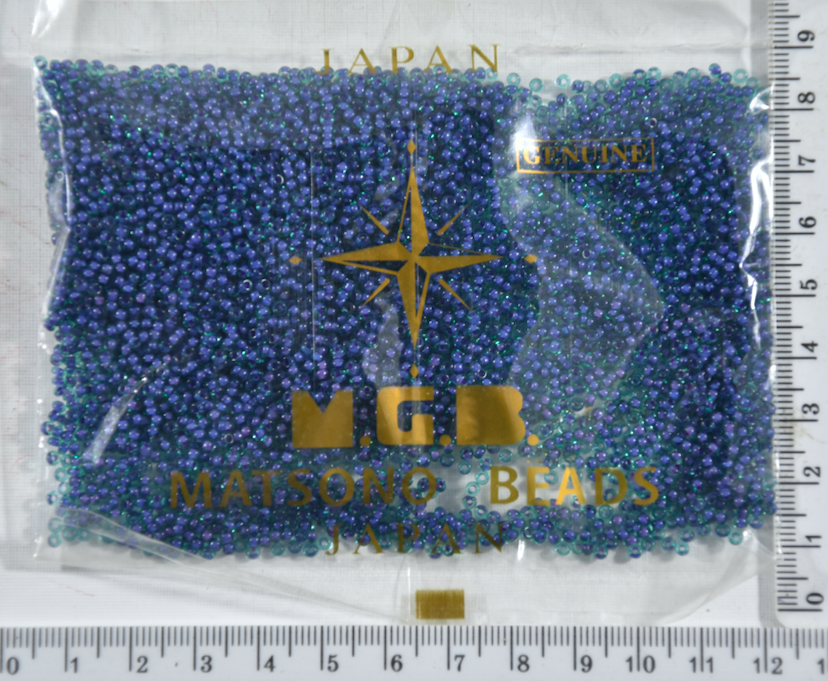 

Бисер №11/0 "MATSUNO"-Япония(50гр) №835 син-бирюза уп=1шт