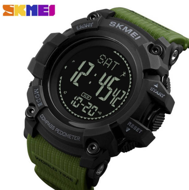 

Часы Skmei 1358 Processor Green (с компас, барометр, термометр, альтиметр). Гарантия 12 мес.