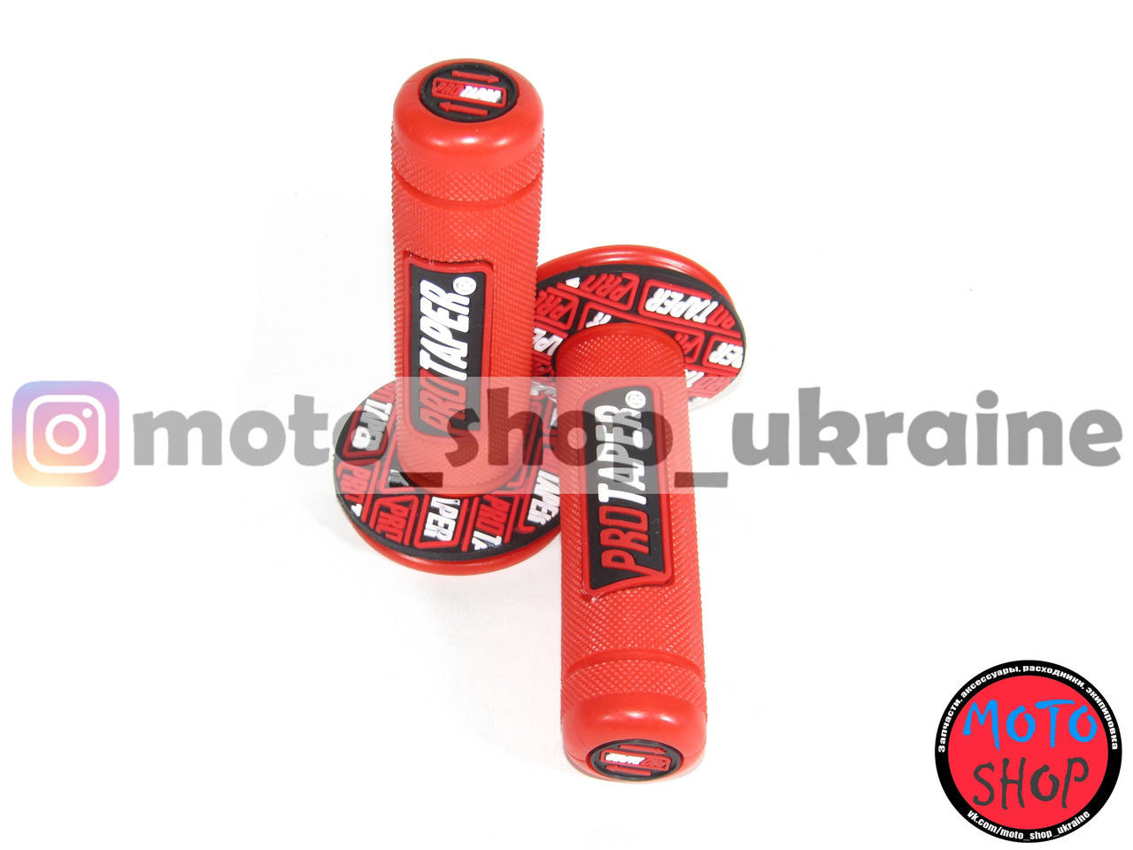 

Ручки руля PROTAPER красные