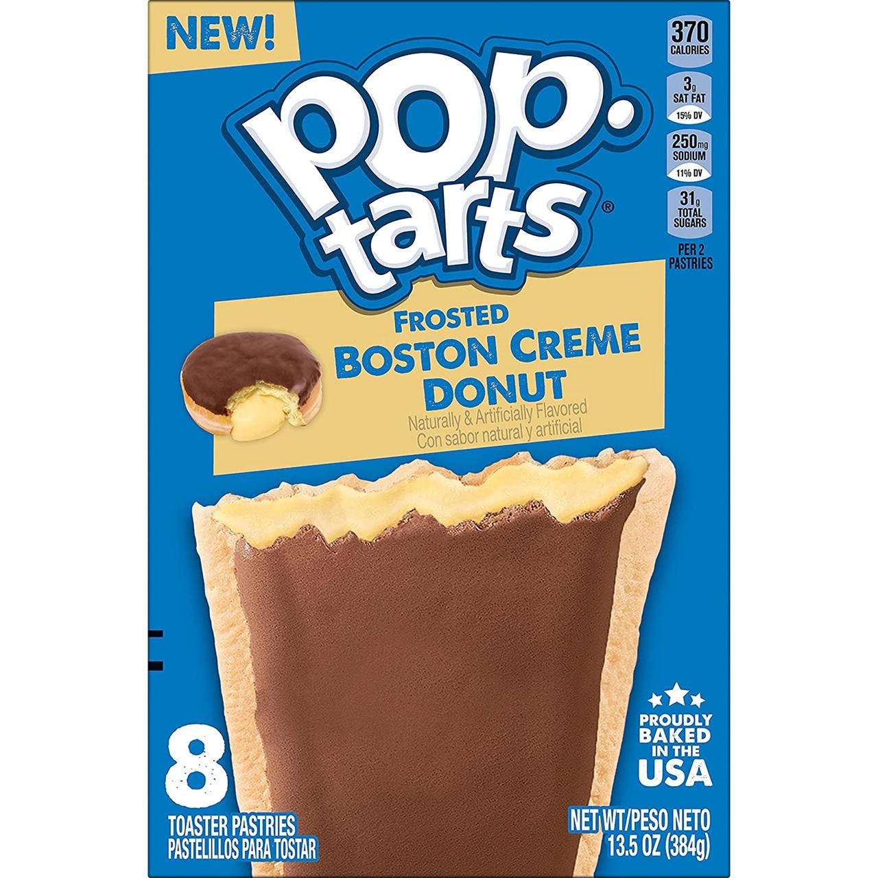 

Тосты Pop-Tarts Frosted Boston Creme Donut 384g