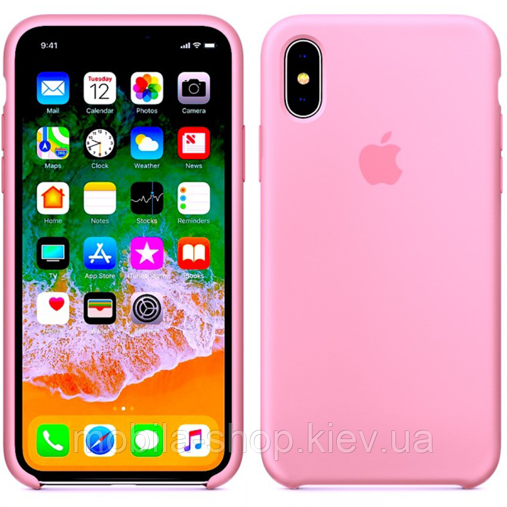 

Оригинальный чехол для iPhone XR, Розовый