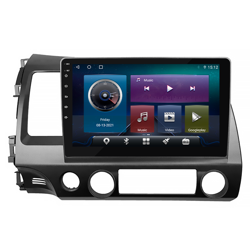

Go Штатная магнитола Honda Civic (2006-2011гг.) 10.1" 4+32Gb 4G+CarPlay Android 11 GPS Premium Хонда
