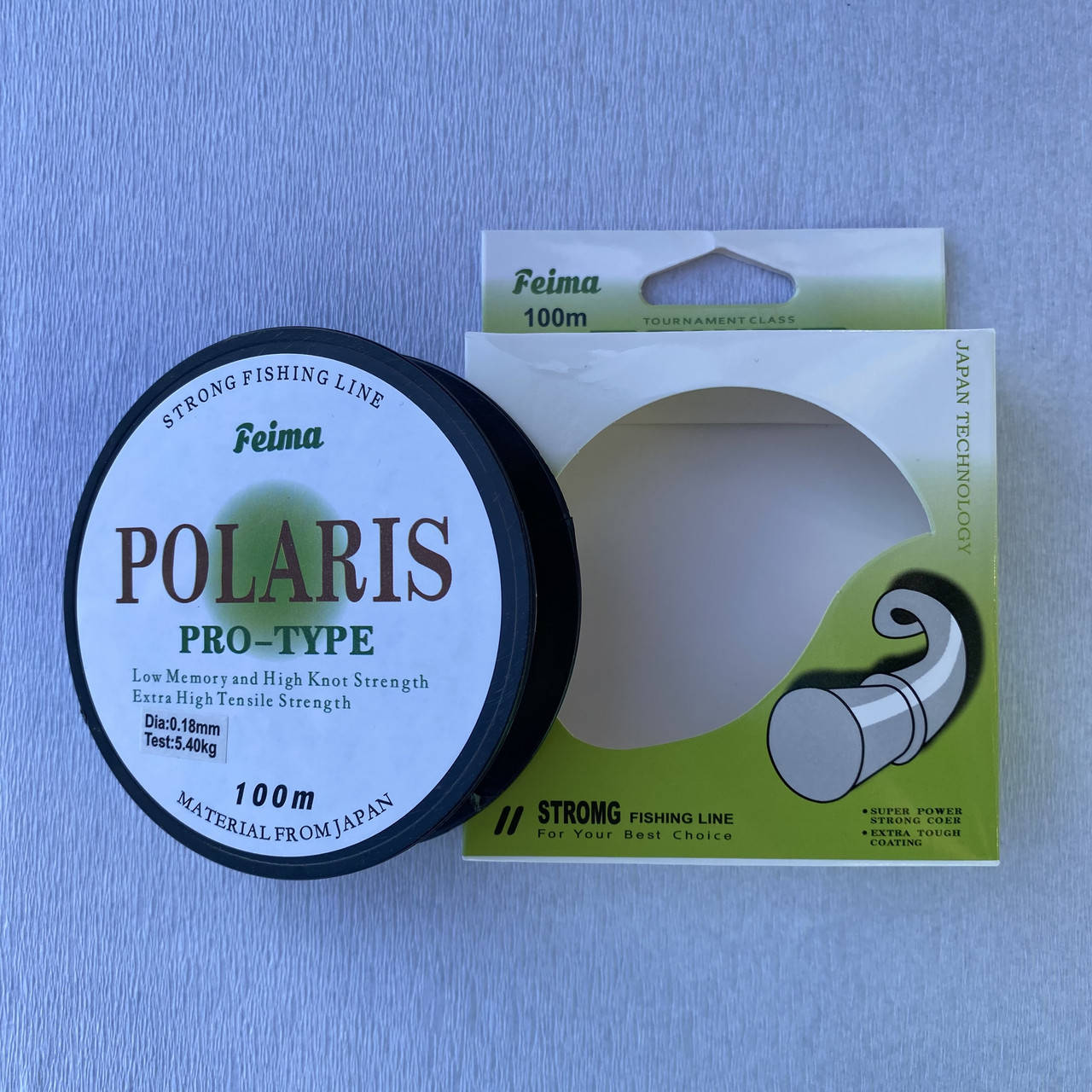

Леска рыбацкая Polaris Pro Type 0.18мм 100м