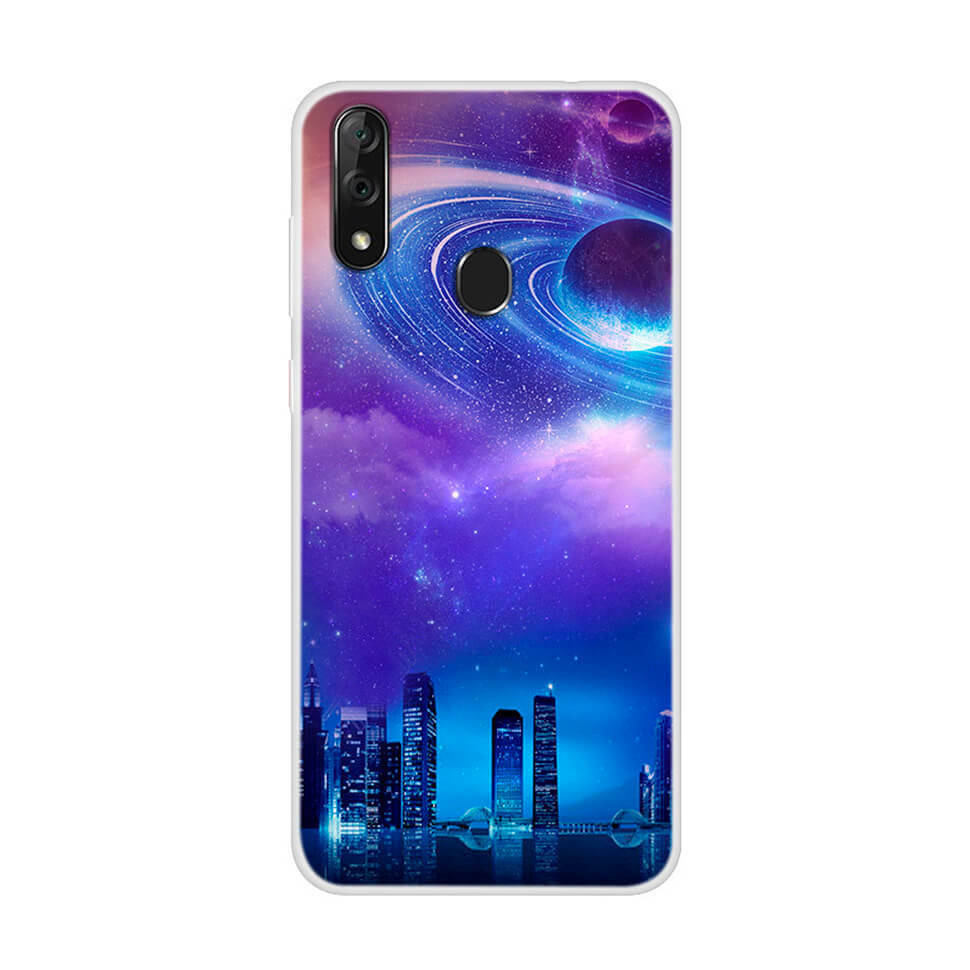 

Чехол Shell Print для ZTE Blade V10 Vita City Starry Sky