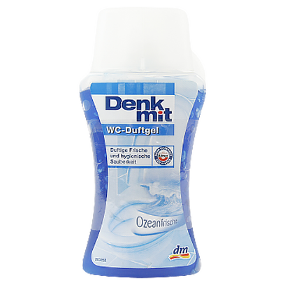 

Гель для очищення унітазу при зливанні Денк Міт Denk Mit WC Duftgel 200ml 8шт/ящ (Код : 00-00010968)
