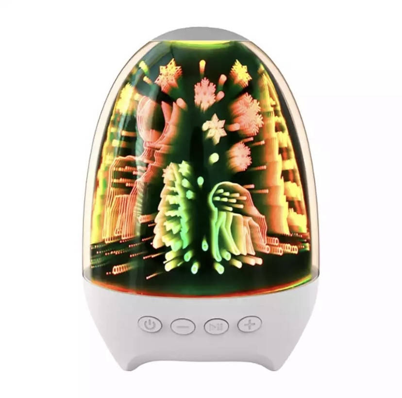 

Светодиодный детский ночник Bluetooth креативный 3D стеклянный перезаряжаемый прикроватный светильник 7 цветов