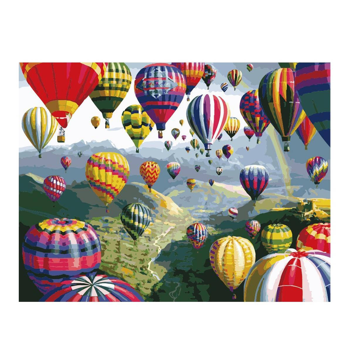 

Картина по номерам Роспись на холсте Воздушные шары КНО1056