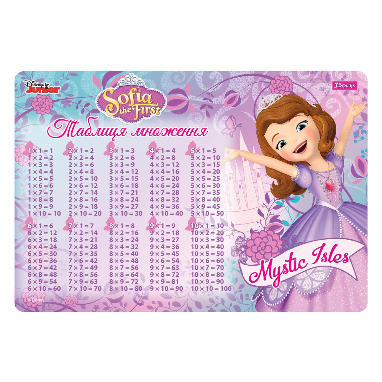 

Подложка для стола 1Вересня детская "Sofia The First" 491640