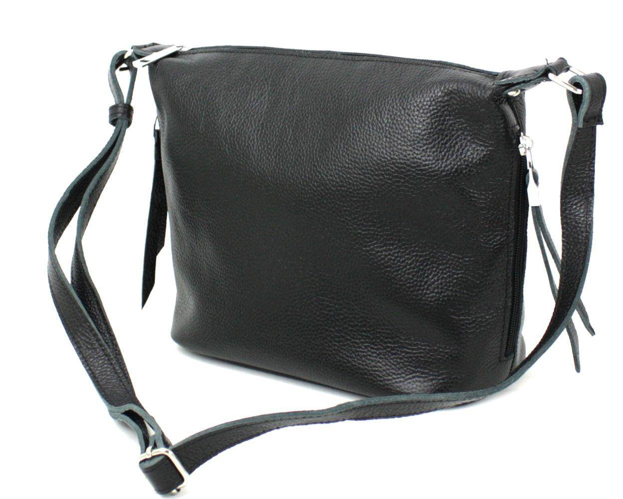 

Жіноча сумка з еко шкіри Wallaby 57157 black чорна, Черный