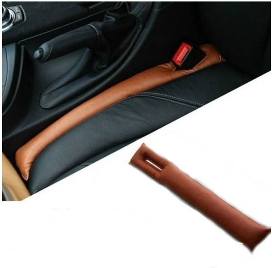 

Подушка уплотнитель вставка между сидениями автомобиля цвет коричневый