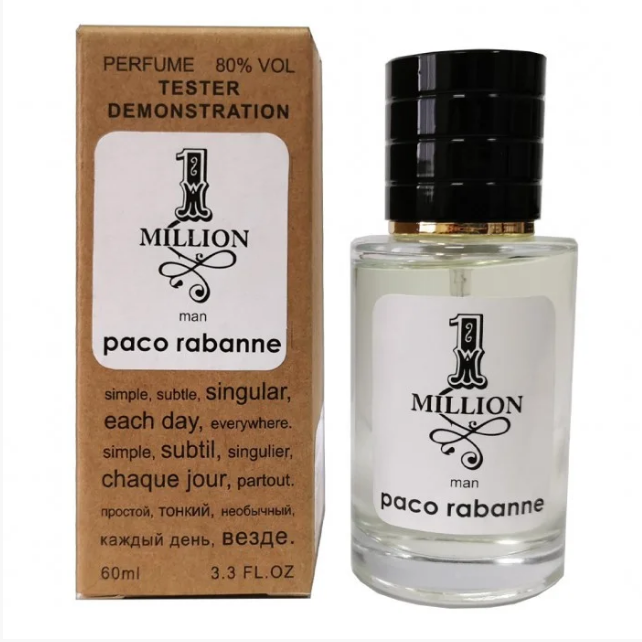

Paco Rabanne 1 Million ,TESTER LUX,мужской, 60 мл