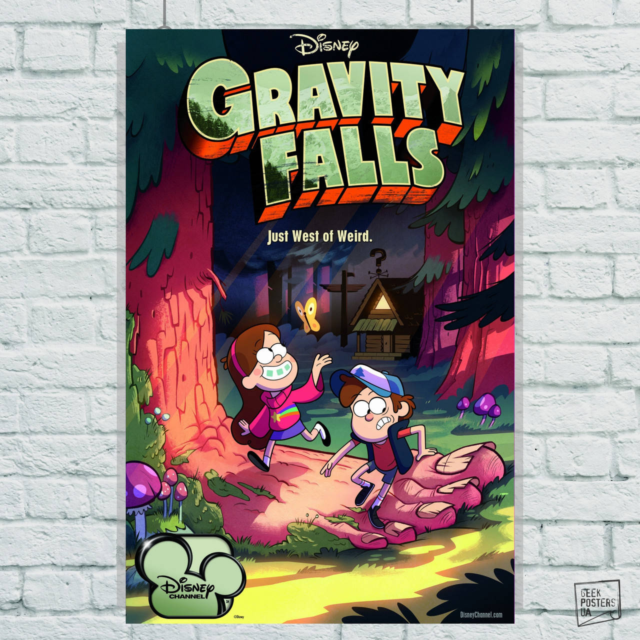 

Постер Gravity Falls, Гравити Фоллз. Размер 42x27см (A3). Матовая бумага