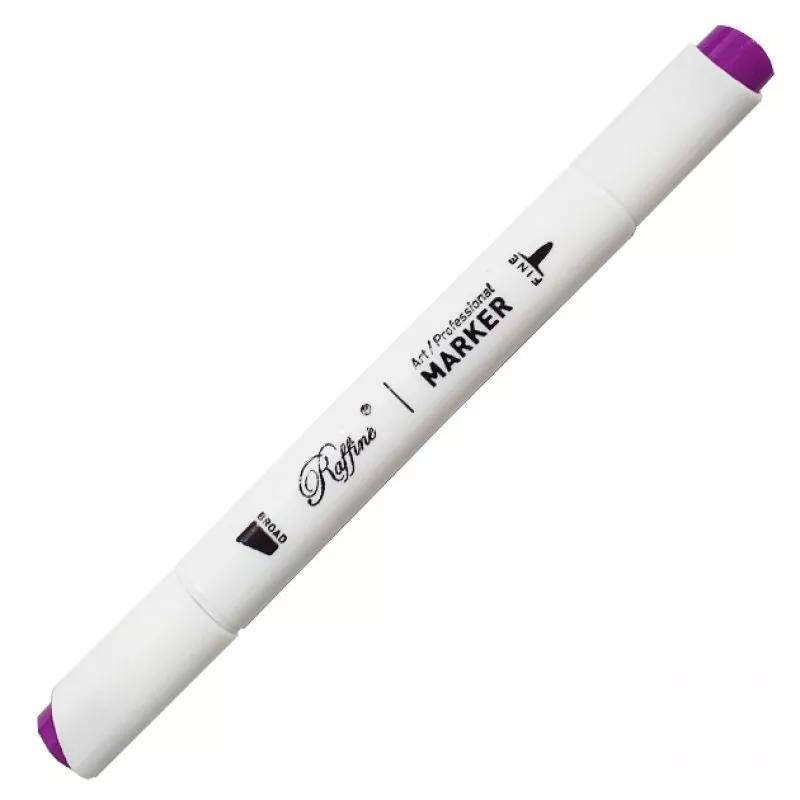 

Скетч маркер двусторонний Marco Raffine Deep violet R706, 918290, Фиолетовый