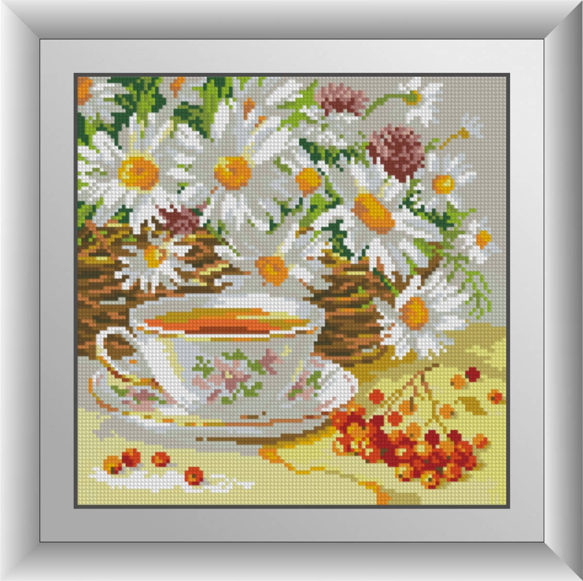 

30277 Полуденный чай. Dream Art. Набор алмазной живописи (квадратные, полная)