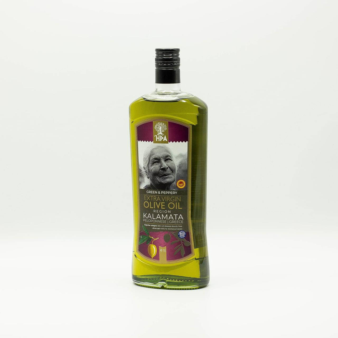 

Оливковое масло HPA green&peppery Kalamata Extra Virgin 1л