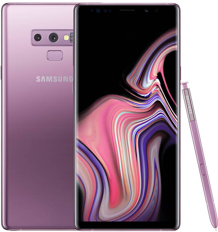 

Смартфон Samsung Galaxy Note 9 6/128GB Lavender Purple, Фиолетовый
