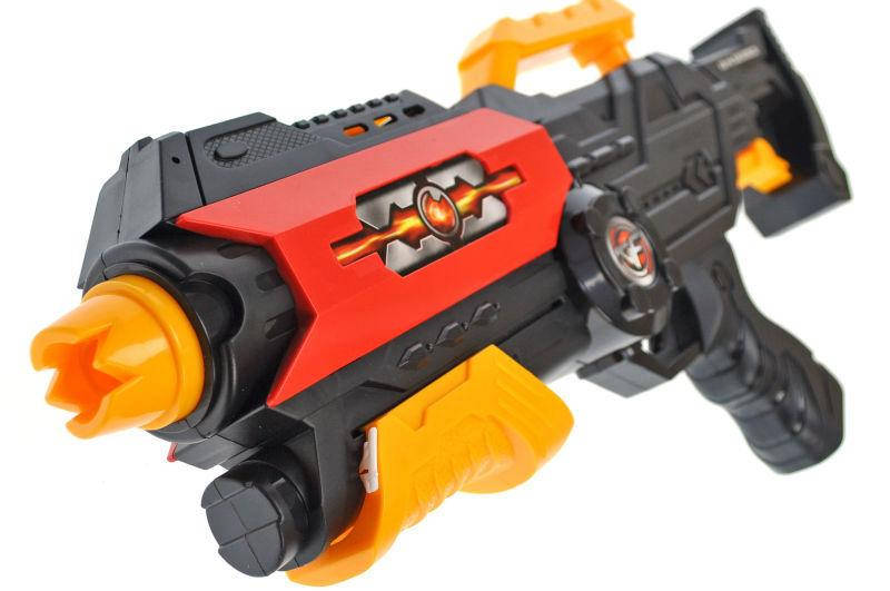 

Детский автомат с поролоновыми пулями и орбизами, пакет ER4724/16, Черный