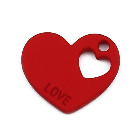 

Подвеска Fnding Сердце LOVE Красный 18 мм x 15 мм