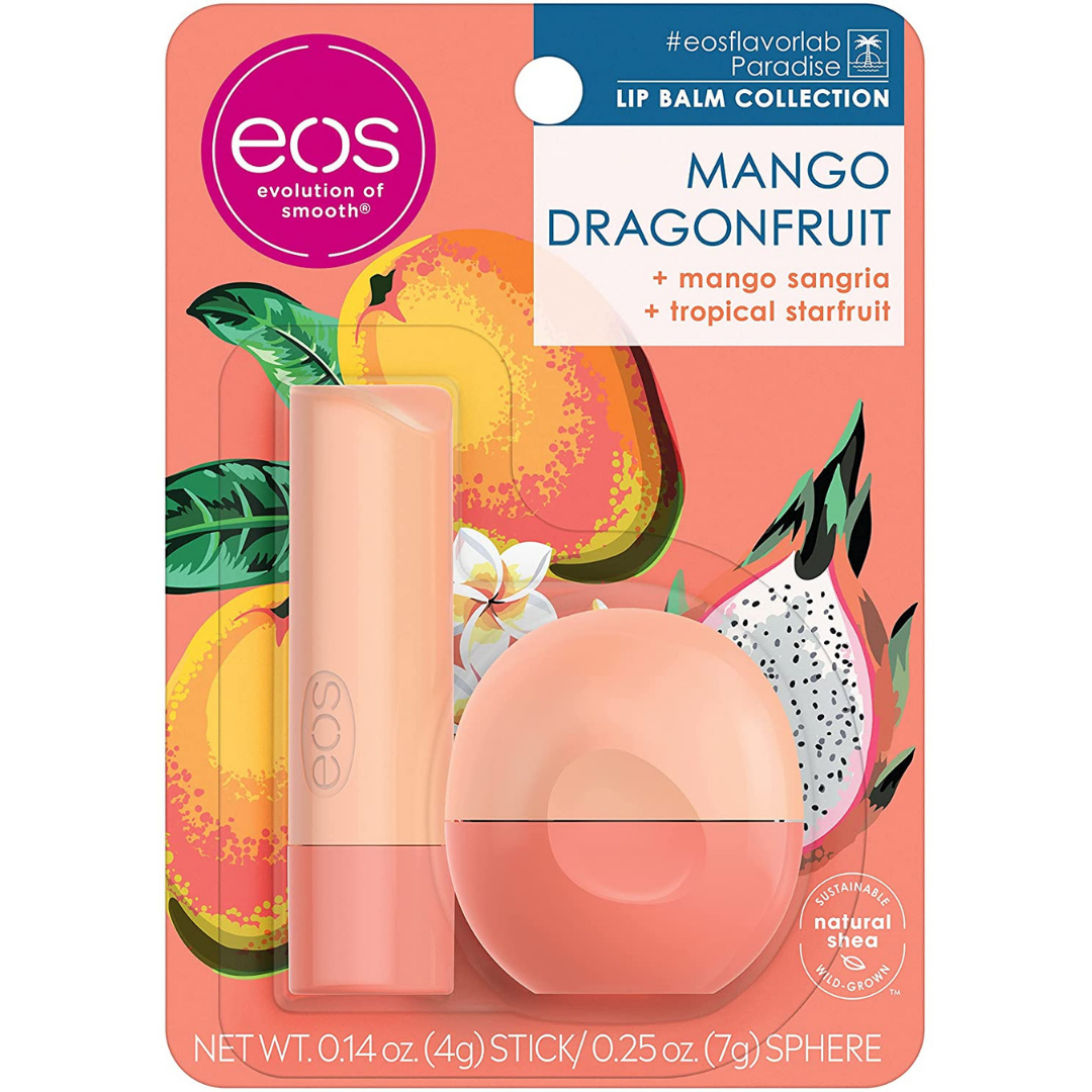 

Набор бальзамов для губ EOS Stick and Sphere Lip Balm Combo Mango Dragonfruit 4 г + 7 г