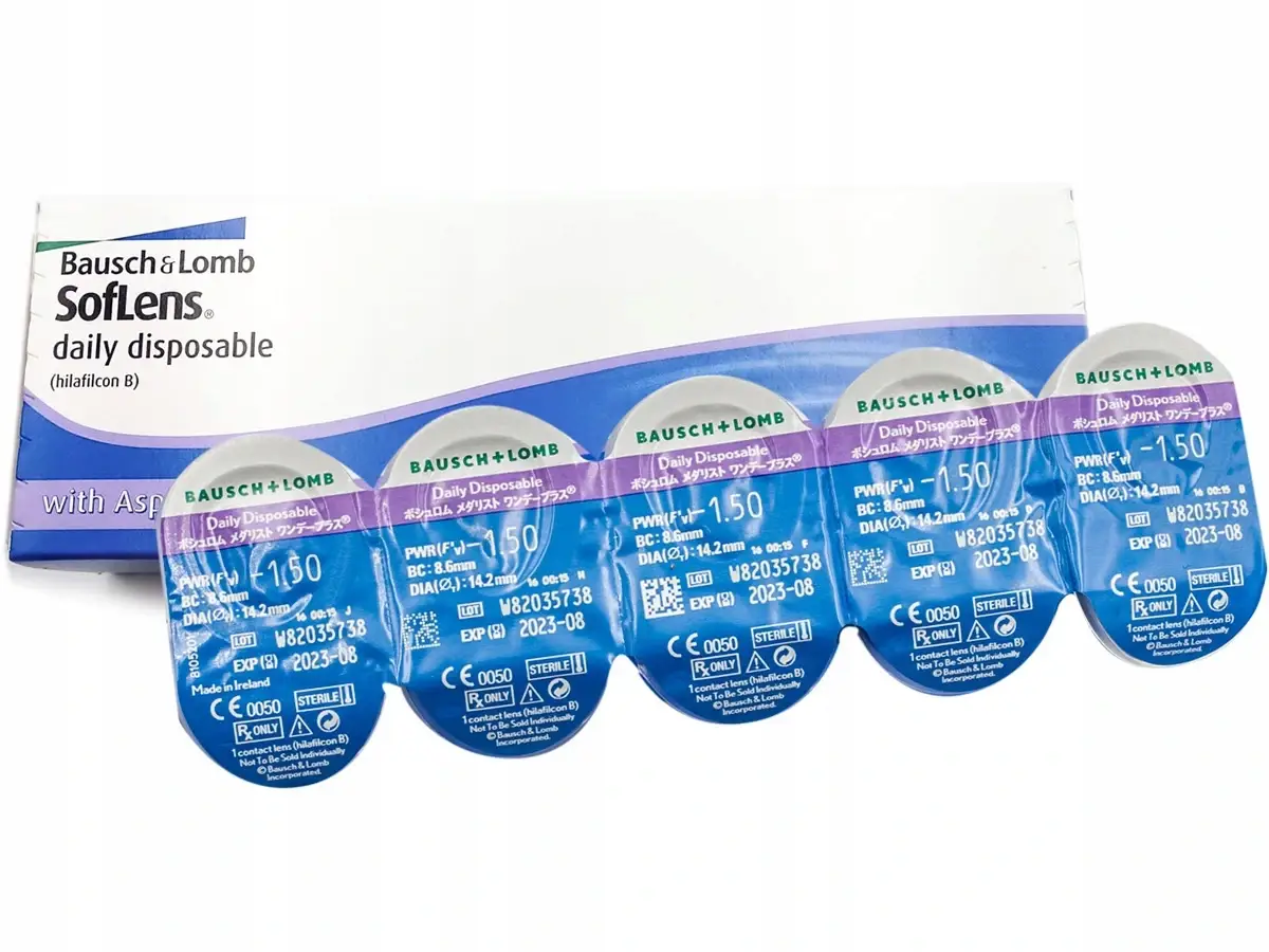 

Soflens Daily Disposable Контактные линзы 30 шт. Bausch