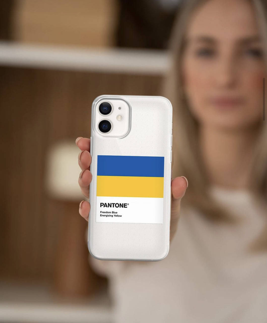 

Премиум чехлы на Xiaomi , MEIZU ,HUAWEI , Samsung , и Iphone с флагом Украины - PANTONE., Прозрачный