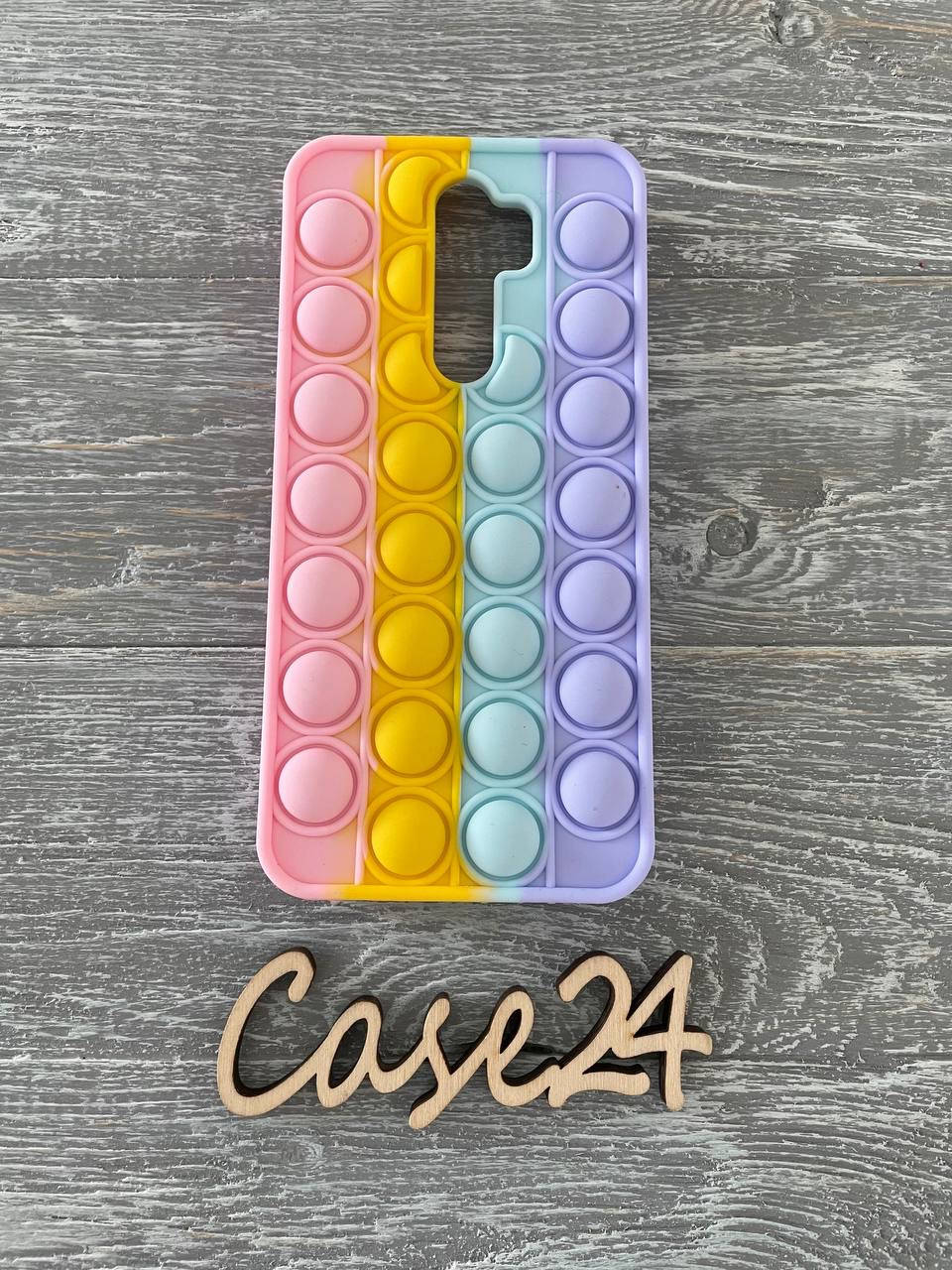 

Чехол Pop it case на Xiaomi Redmi Note 8 Pro, Разные цвета