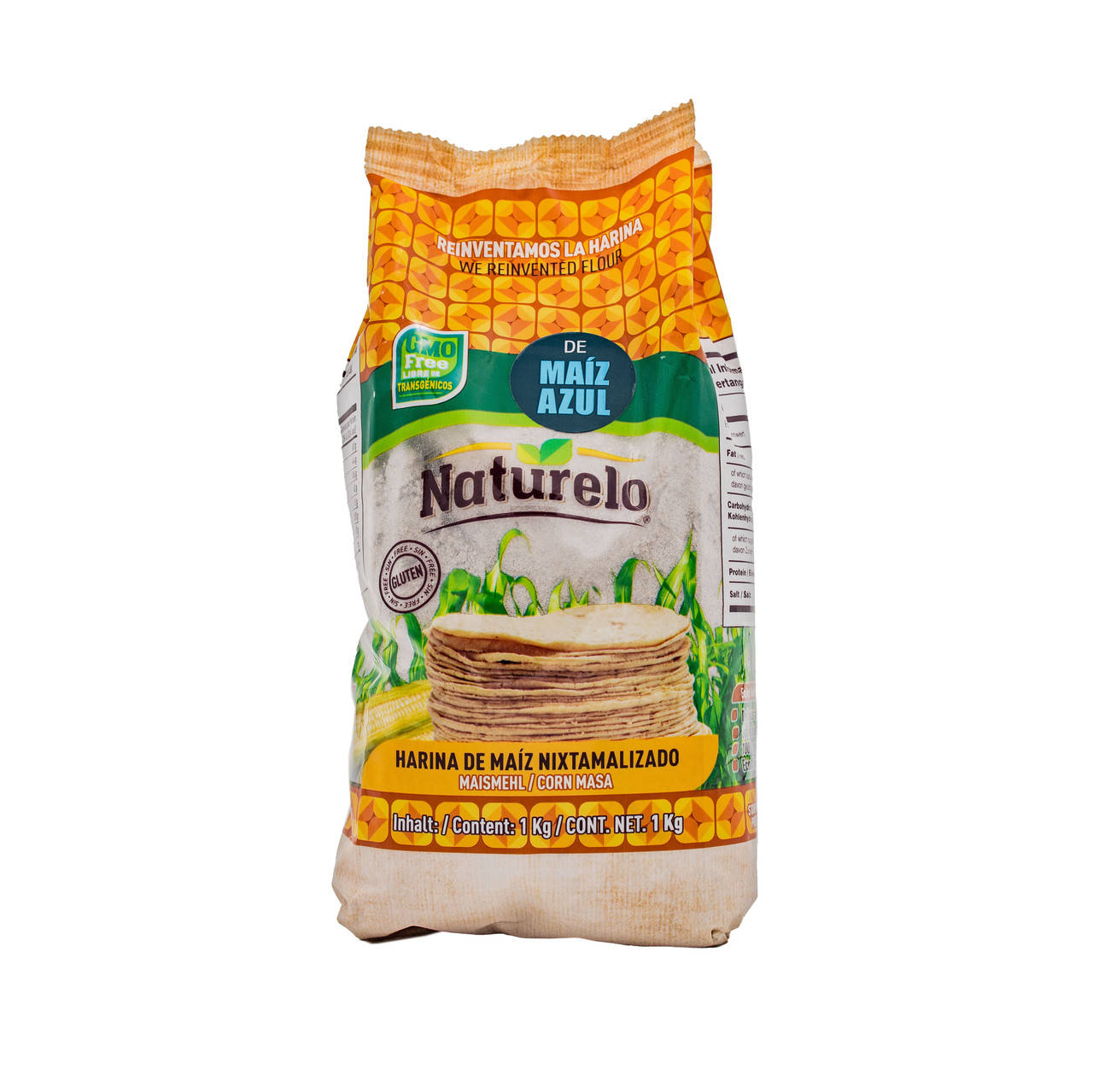 

Мука для тортильи/тако кукурузная Bluecorn Naturelo 1 кг