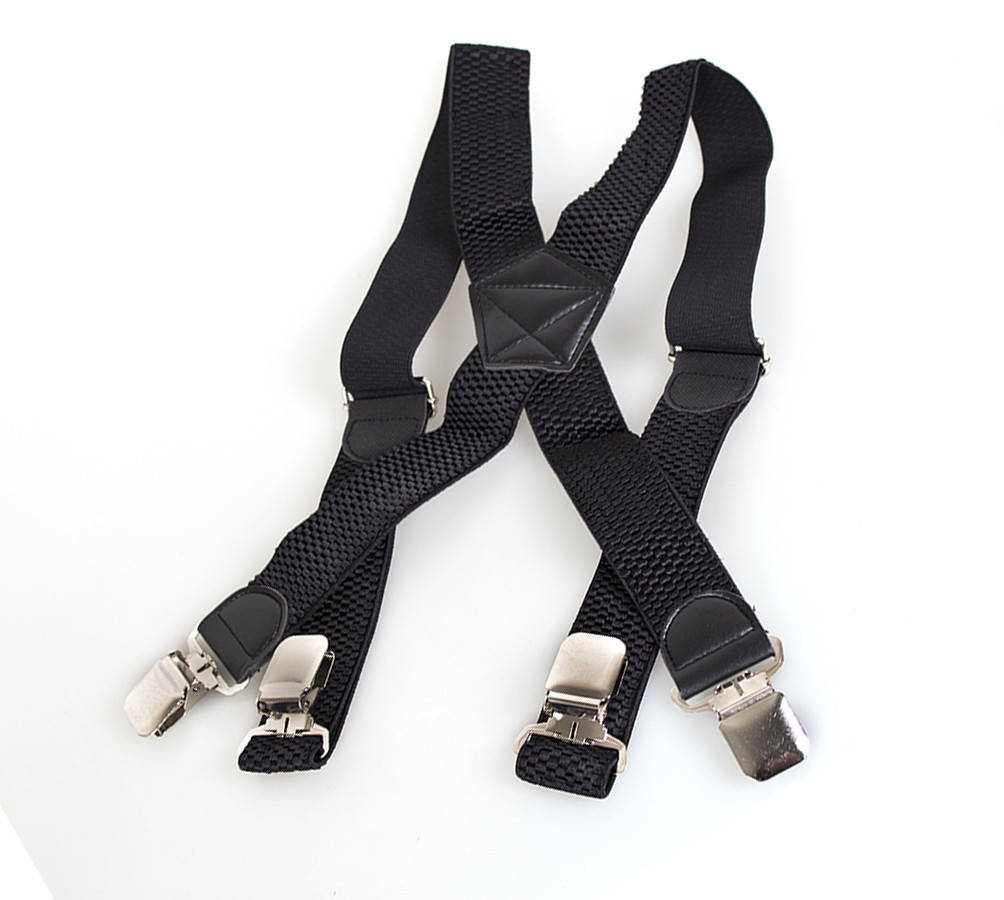 

Подтяжки мужские Dovhani P003-1BLACK-555 Черные