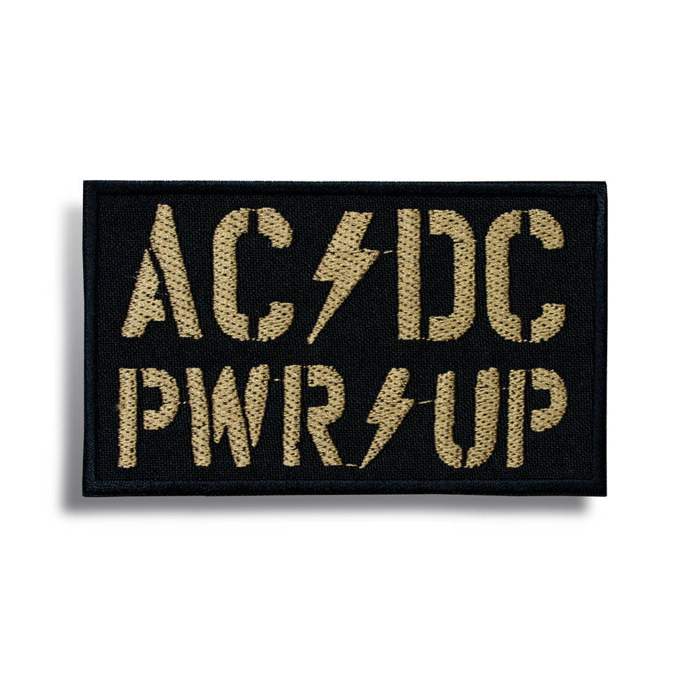 

Нашивка с вышивкой AC/DC Power Up, Белый