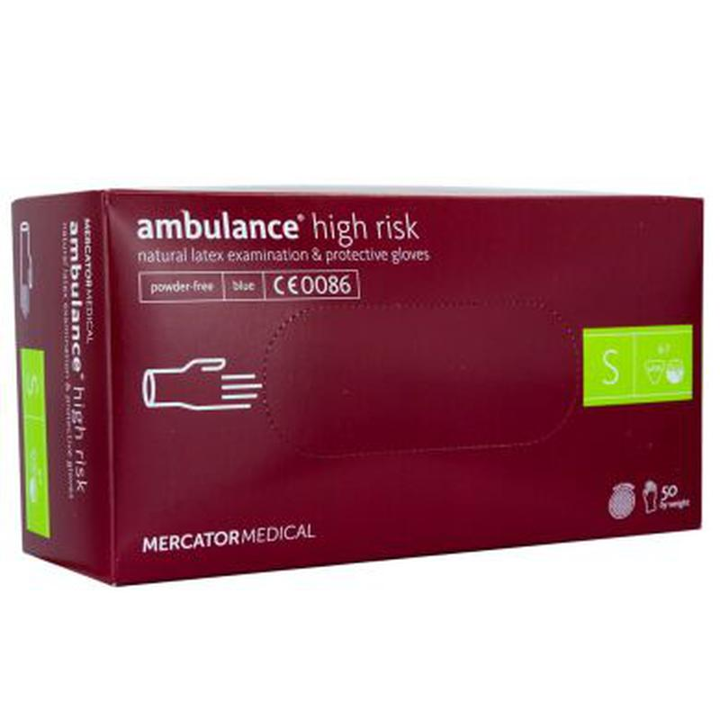 

Перчатки ambulance high risk, Синий