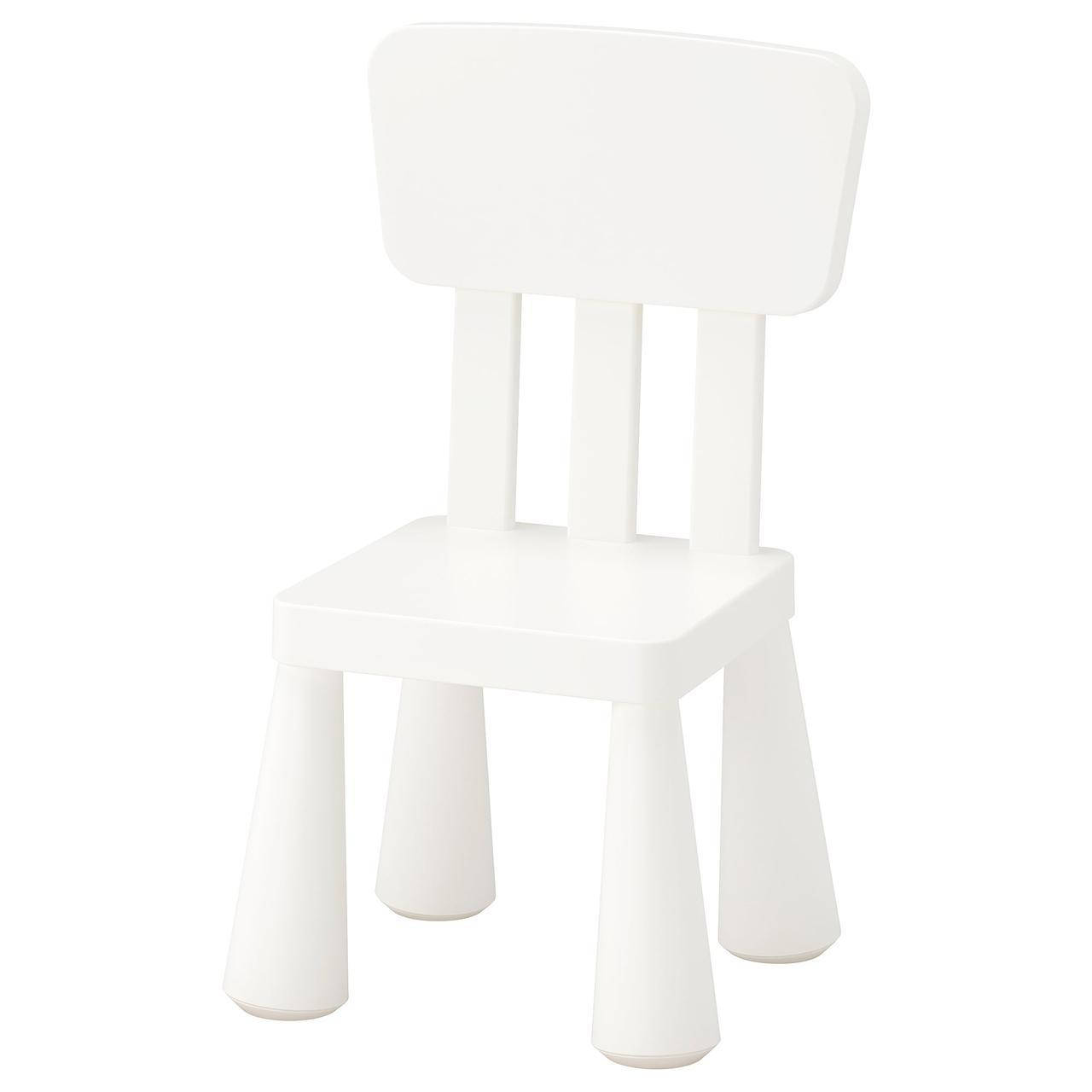 

IKEA MAMMUT (403.653.71) Детский стул, белый