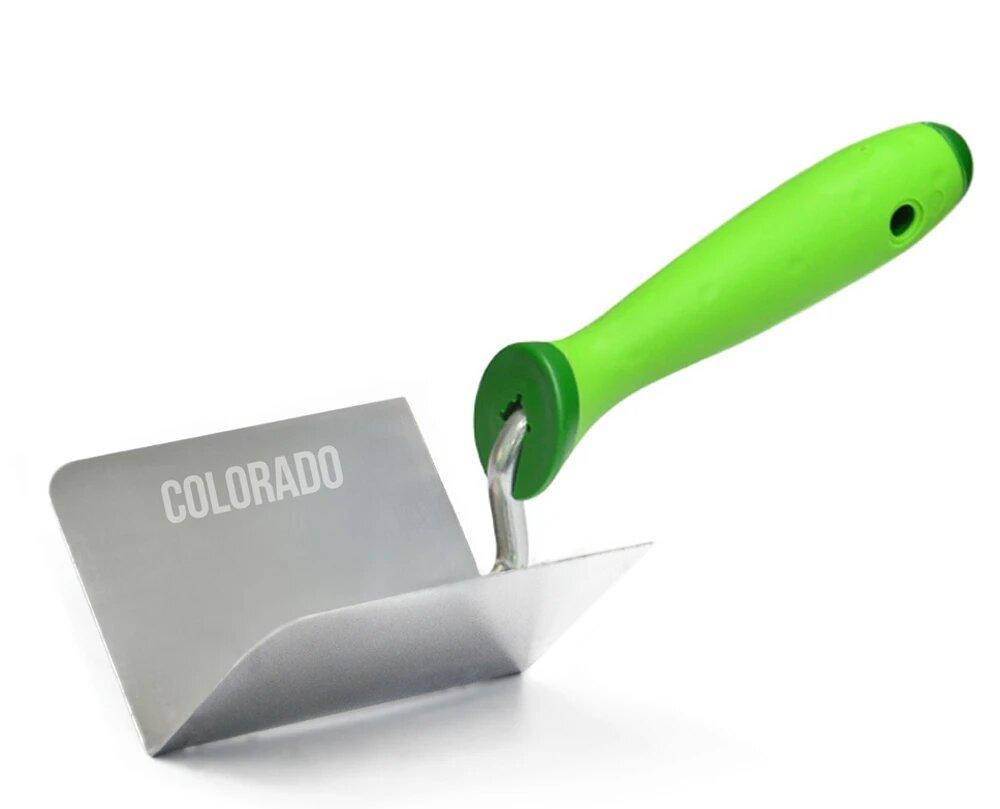 

Мастерок нержавеющий 80х60х60мм /для внутренних углов/ COLORADO