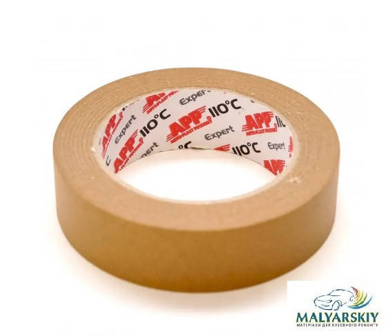 

070207 Стрічка малярна коричнева Expert 24мм*50м 110С АРР