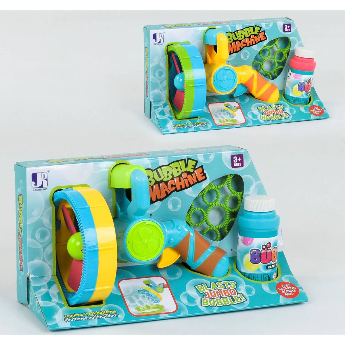 

Машинка для пускания мыльных пузырей на батарейках P8858