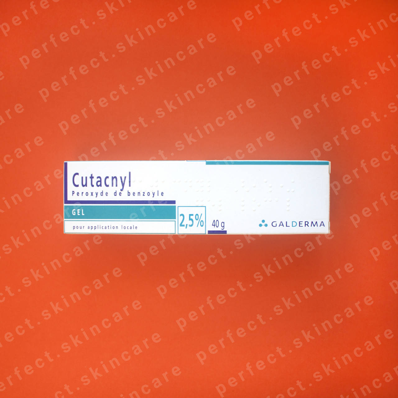 

Кутакнил гель 2,5% 40g, Франция Cutacnyl gel 2,5%