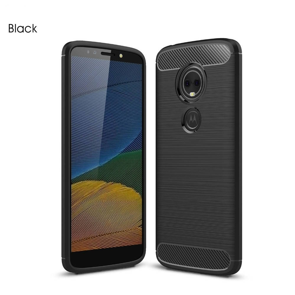 

TPU чехол накладка Urban для Motorola Moto E5 Plus (4 цвета) чёрный