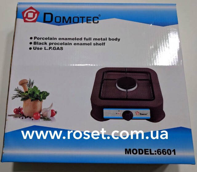 

Настольная кухонная газовая плитка МS 6601 Dоmоtеc